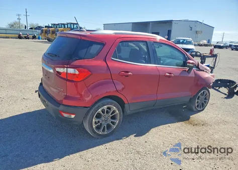 2021 Ford Ecosport Titanium z USA, uszkodzony, nr VIN MAJ3S2KE9MC438859